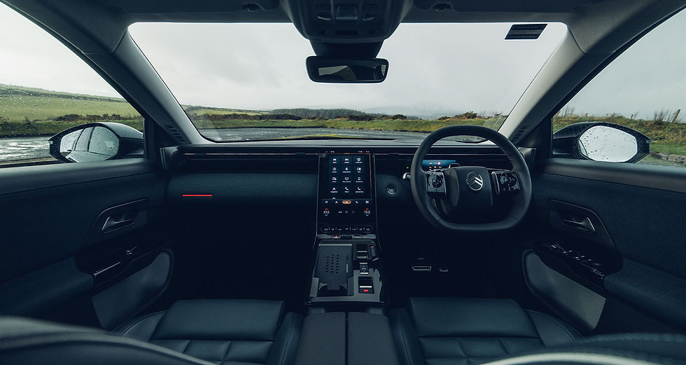 New Citroën C5 Aircross interior with comfort seats