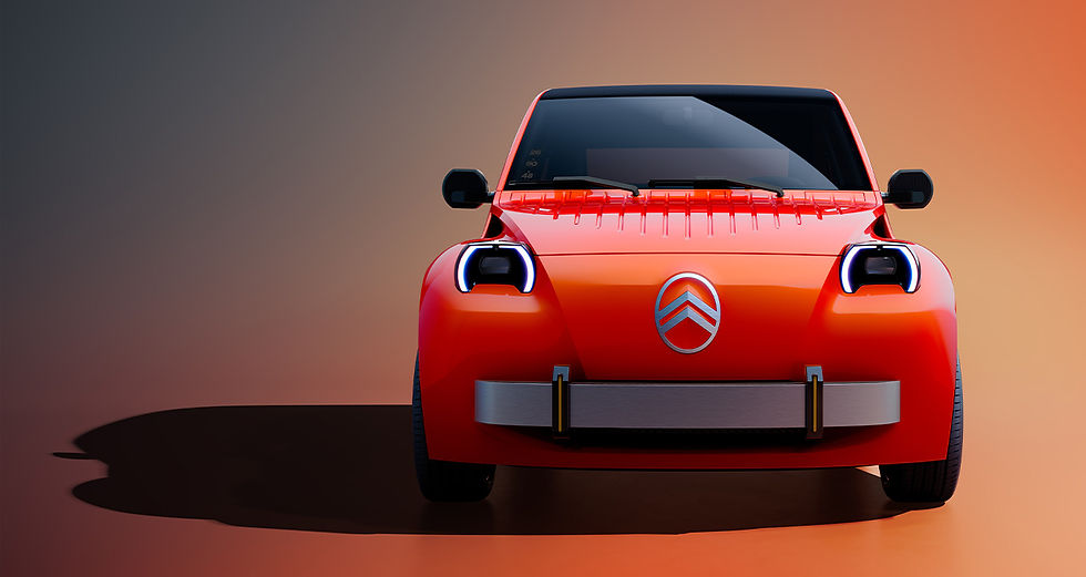 Citroen 2CV front view
