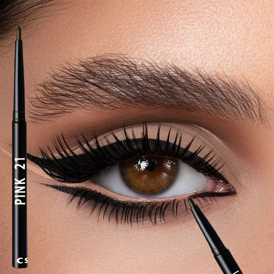 Thumbnail: 5-Pack Waterproof & Sweat-Proof Black Eyeliner Pencil -Long-Lasting, Smudge-Proo