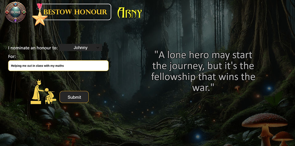 Bestow Honour