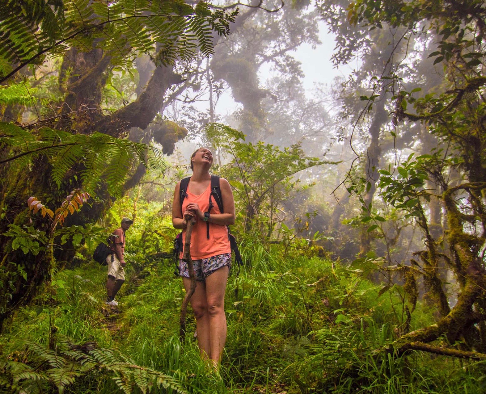 Nature Bathing in the Rainforest
