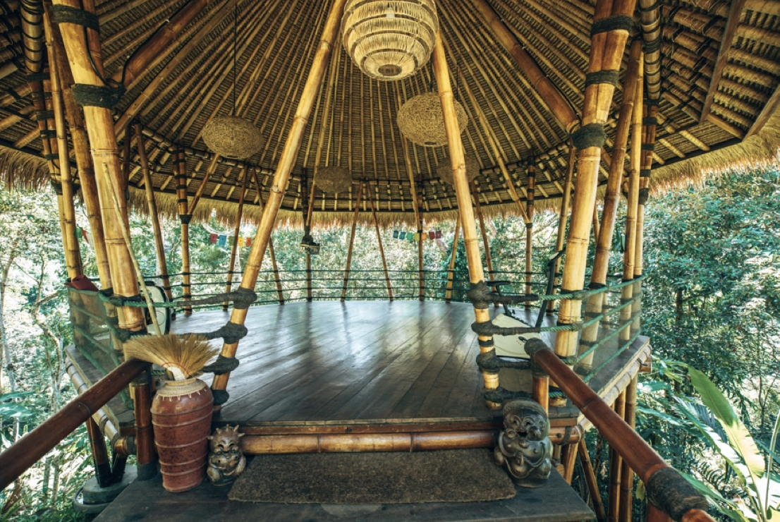 Gorgeous Bamboo Yoga Shala in the Treetops