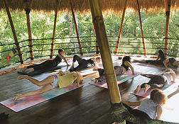 Yoga Bale with yoga mats available