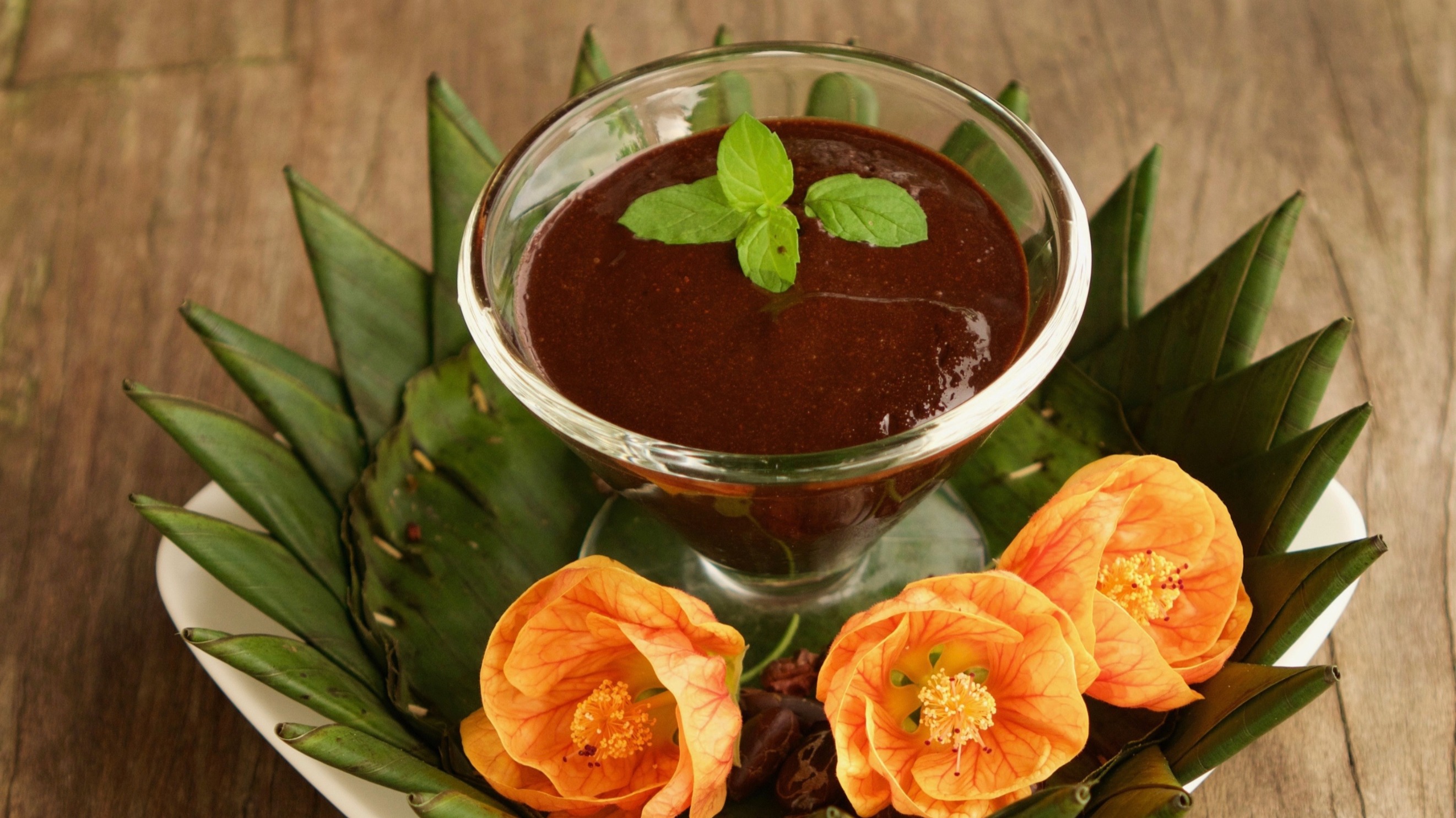 Delicious Non-Dairy Mousse with Real Local Chocolate