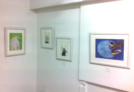 展示風景（2014年個展）