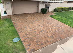 Paver drive way