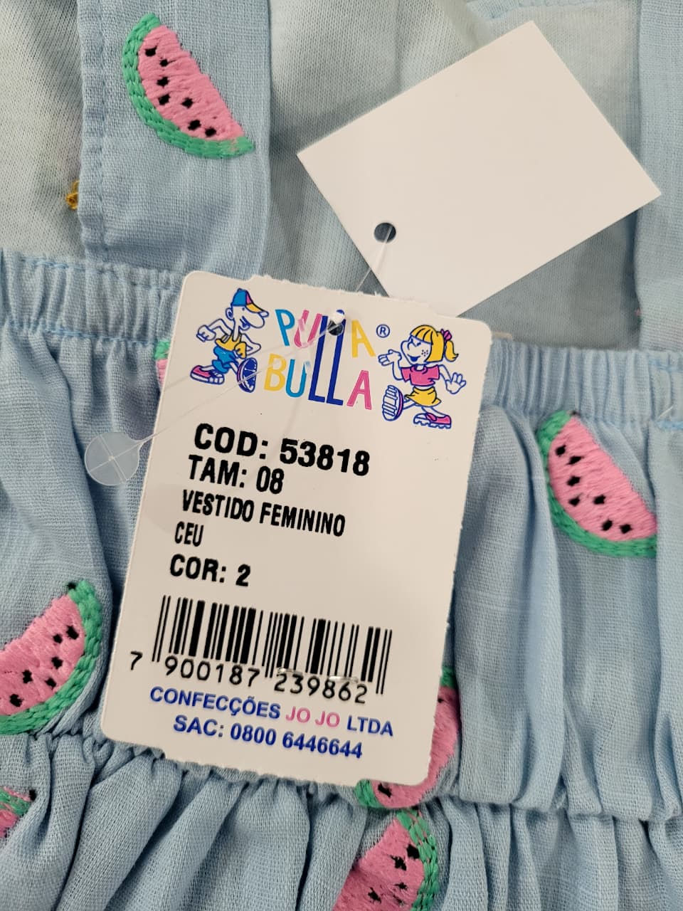 Miniatura: Vestido Pulla Bulla tam 08 anos