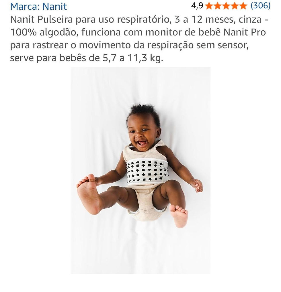Miniatura: Swaddle Nanit  com faixa  tam 0 a 3 meses