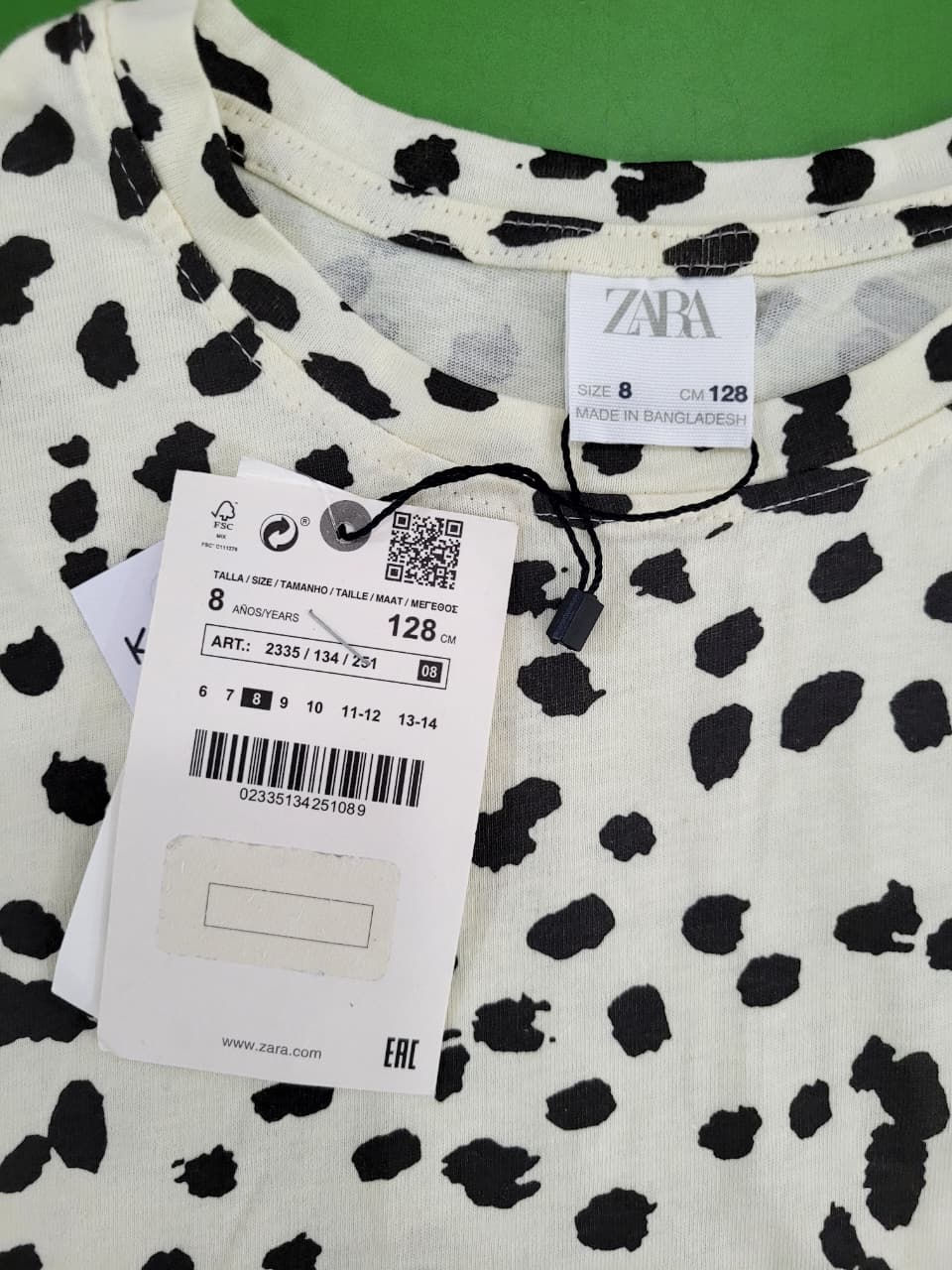 Miniatura: Blusa Zara 8 anos