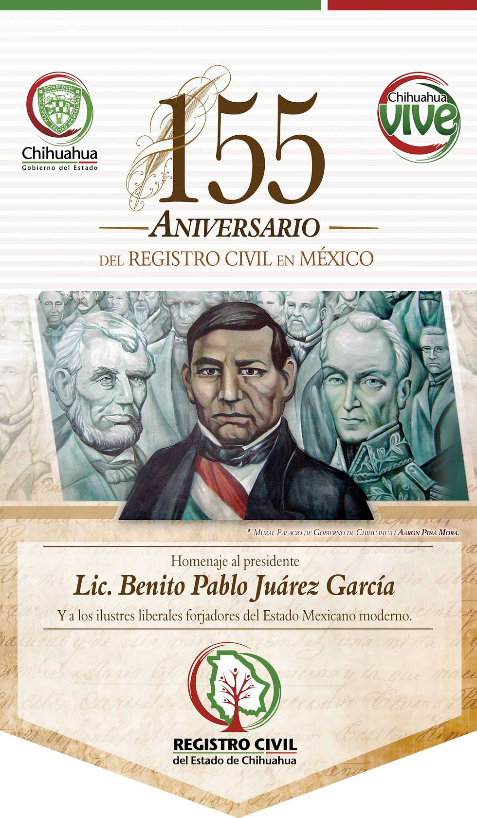 155 Aniversario Registro Civil