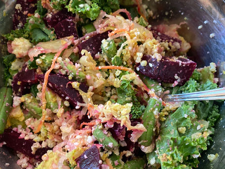 Becoming Vegan: The Salad Bowl with Whole Grains