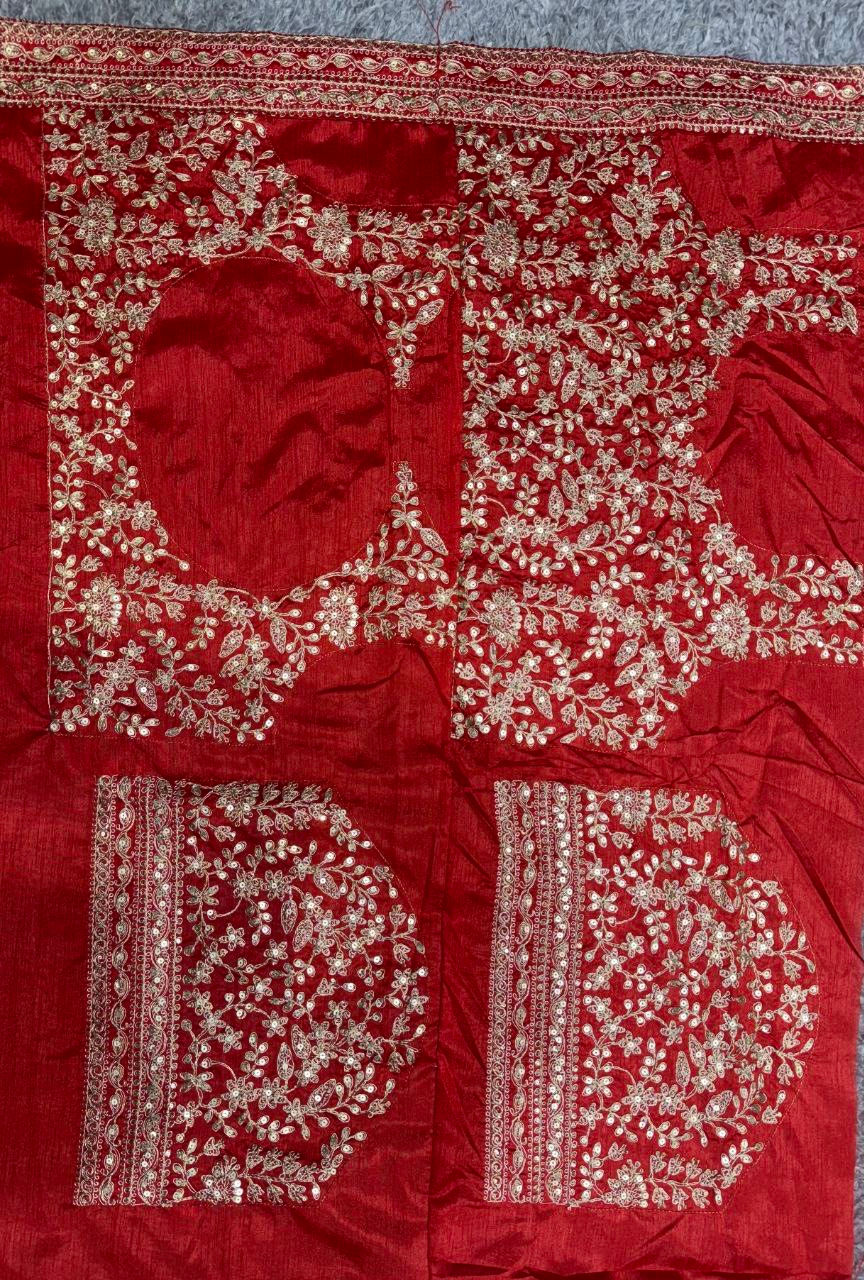 Thumbnail: Eye catching partywear saree with beautiful work