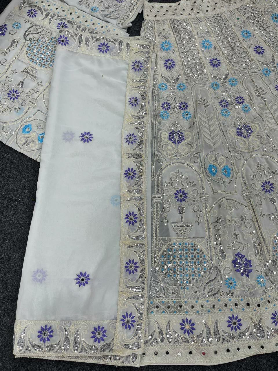 Thumbnail: Beautiful partywear lehenga
