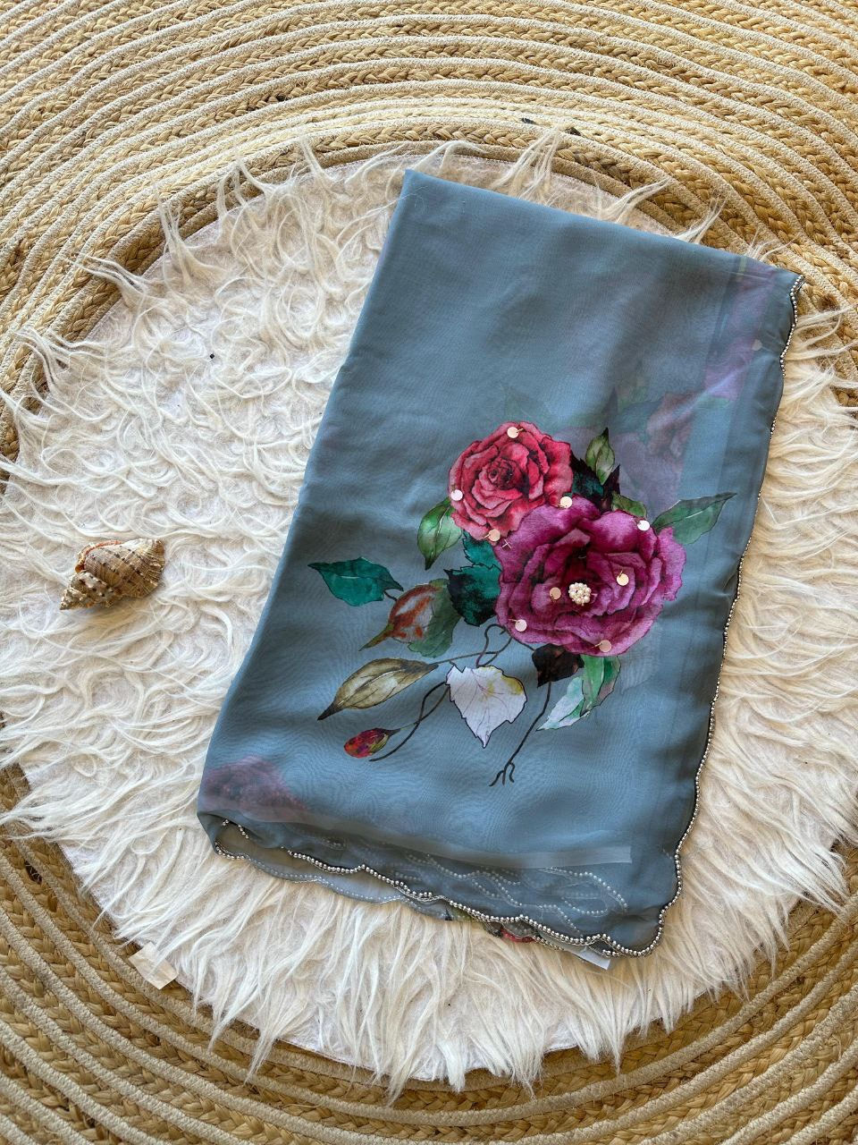 Miniature : Beautiful handwork saree