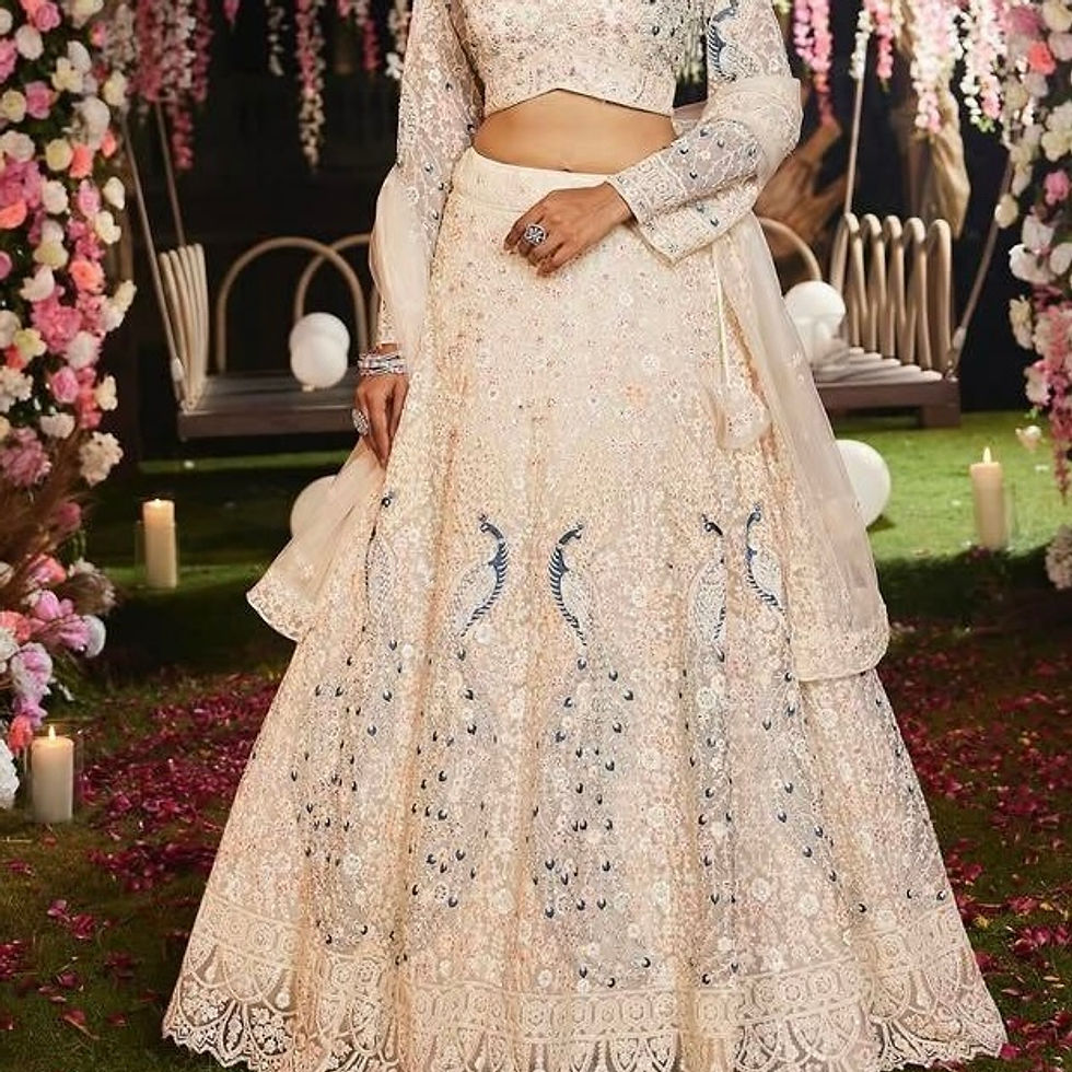 Gorgeous eye catching partywear lehenga