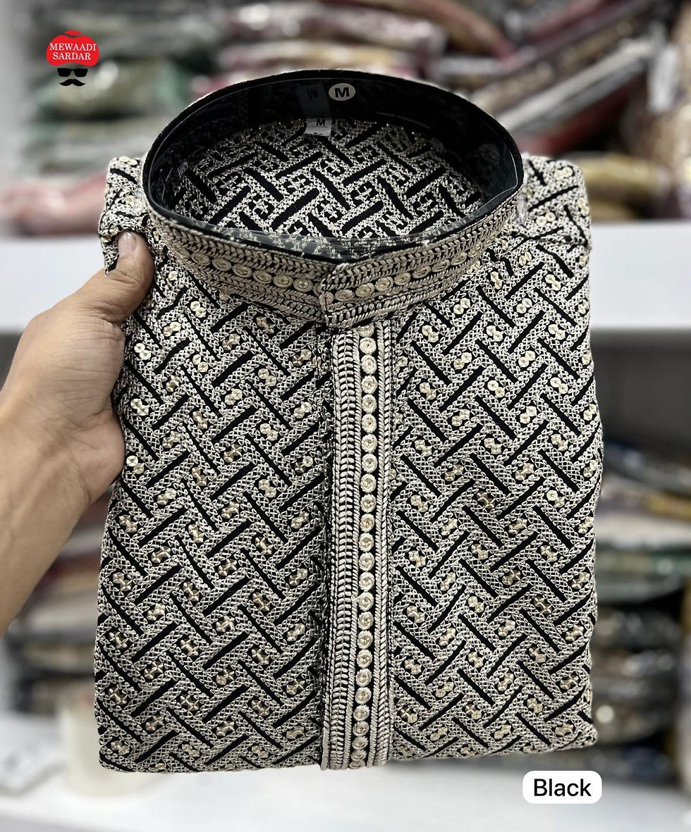 Thumbnail: Partywear kurta pjamas