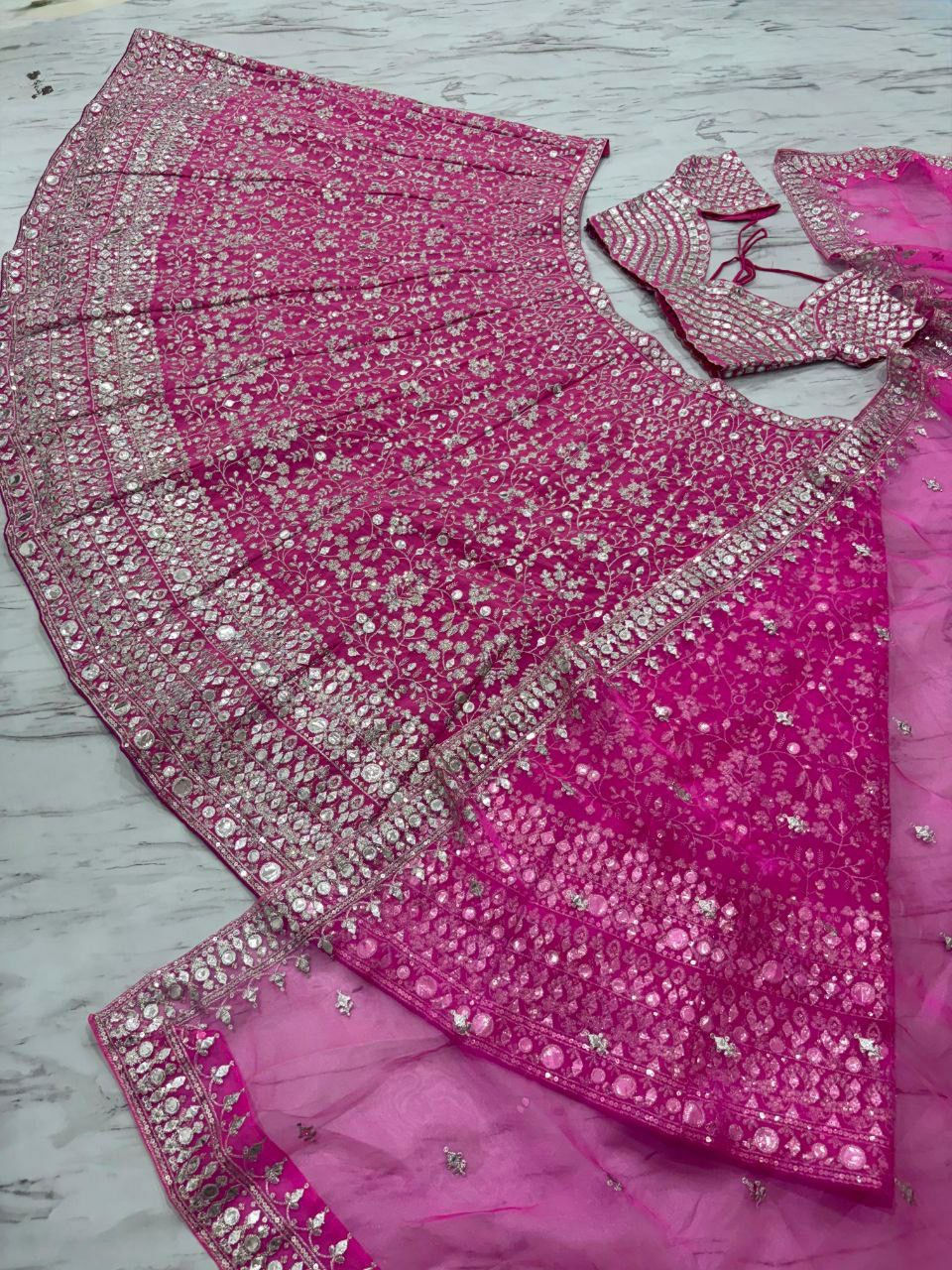 Thumbnail: Beautiful partywear lehenga 