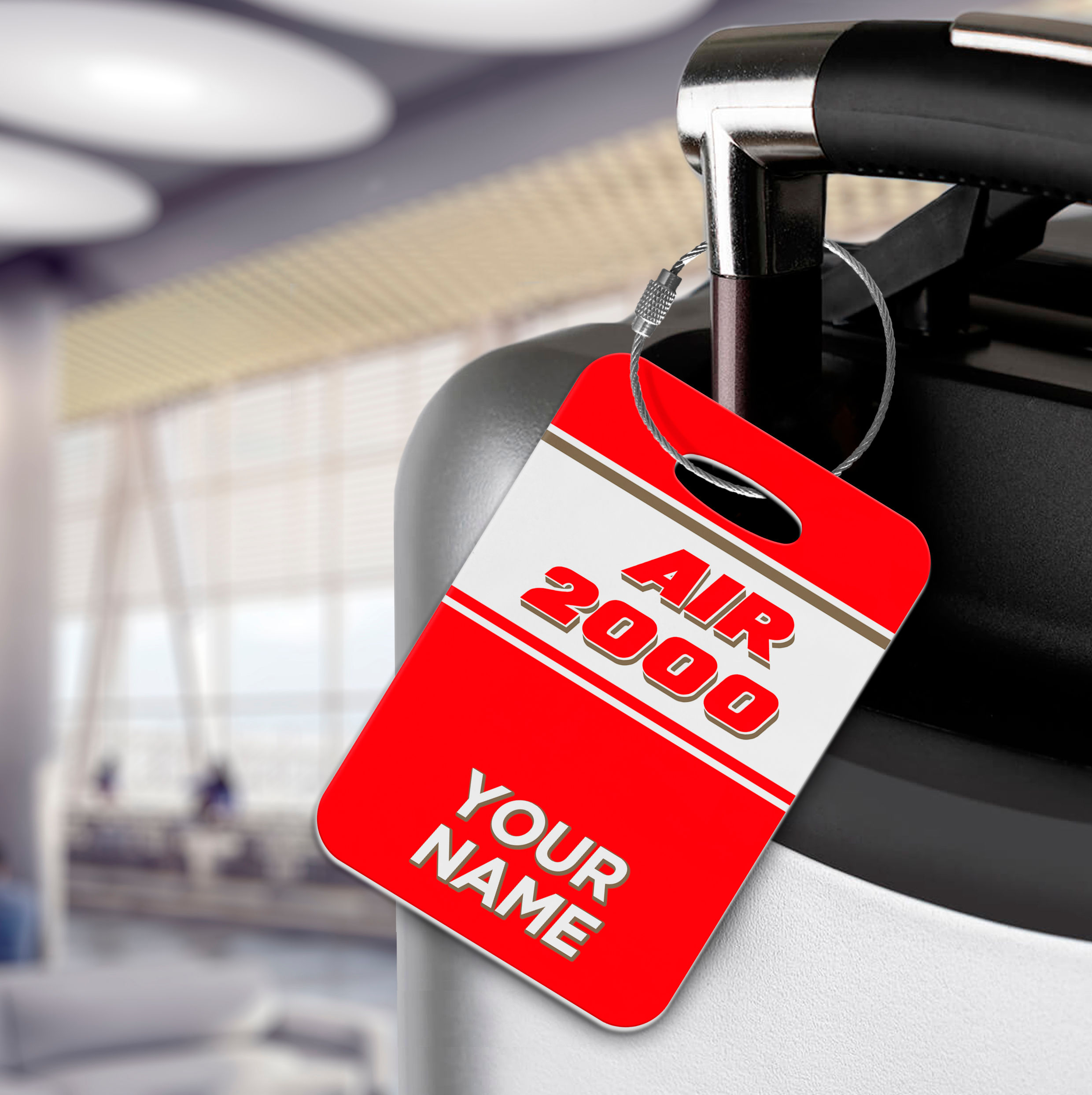 Air 2000 Personalised Luggage Tag