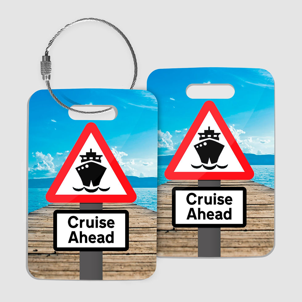 Thumbnail: Cruise Ahead Luggage Tag