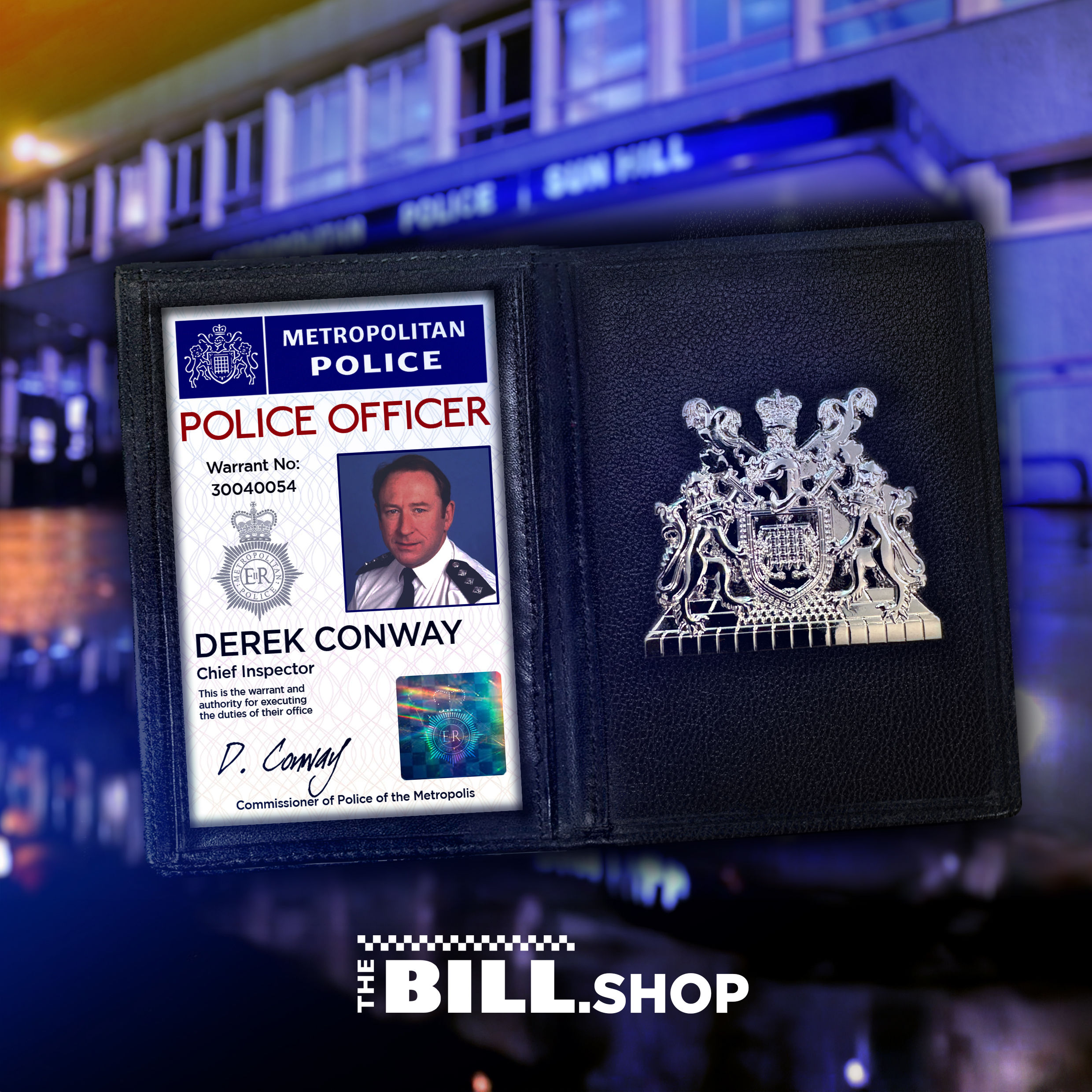 Derek Conway - Warrant Card