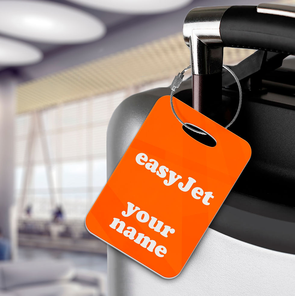 Easyjet Personalised Luggage Tag