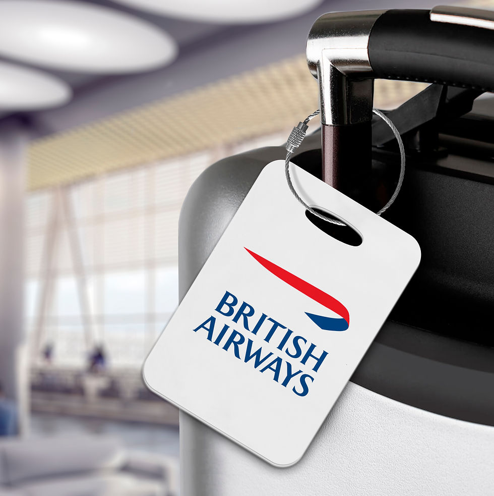 British Airways Luggage Tag