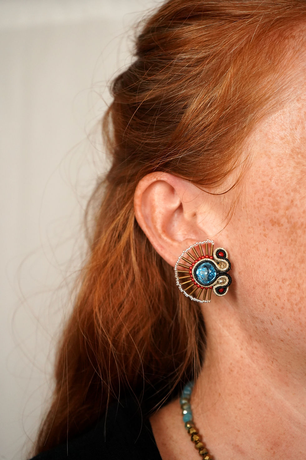 Thumbnail: Heliophora stud earrings