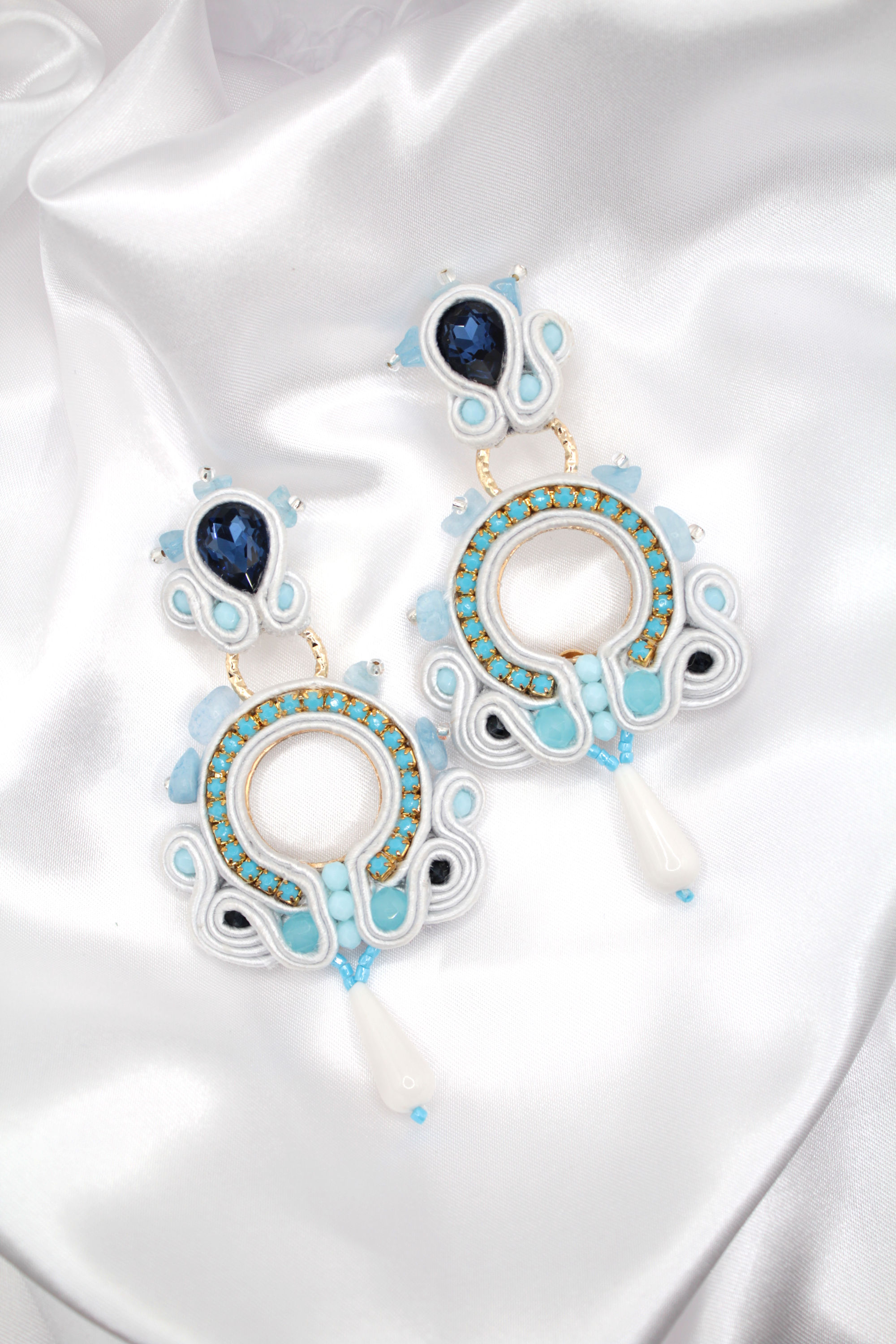 Acquamarina Orecchini