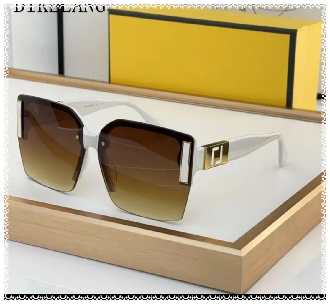 Fendi gold and white 