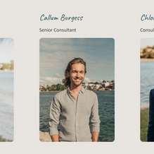 Patrick Jeannerat, Callum Burgess and Chloe Burgan