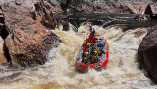 Rafting on the Franklin River