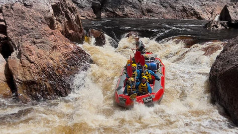 Rafting on the Franklin River