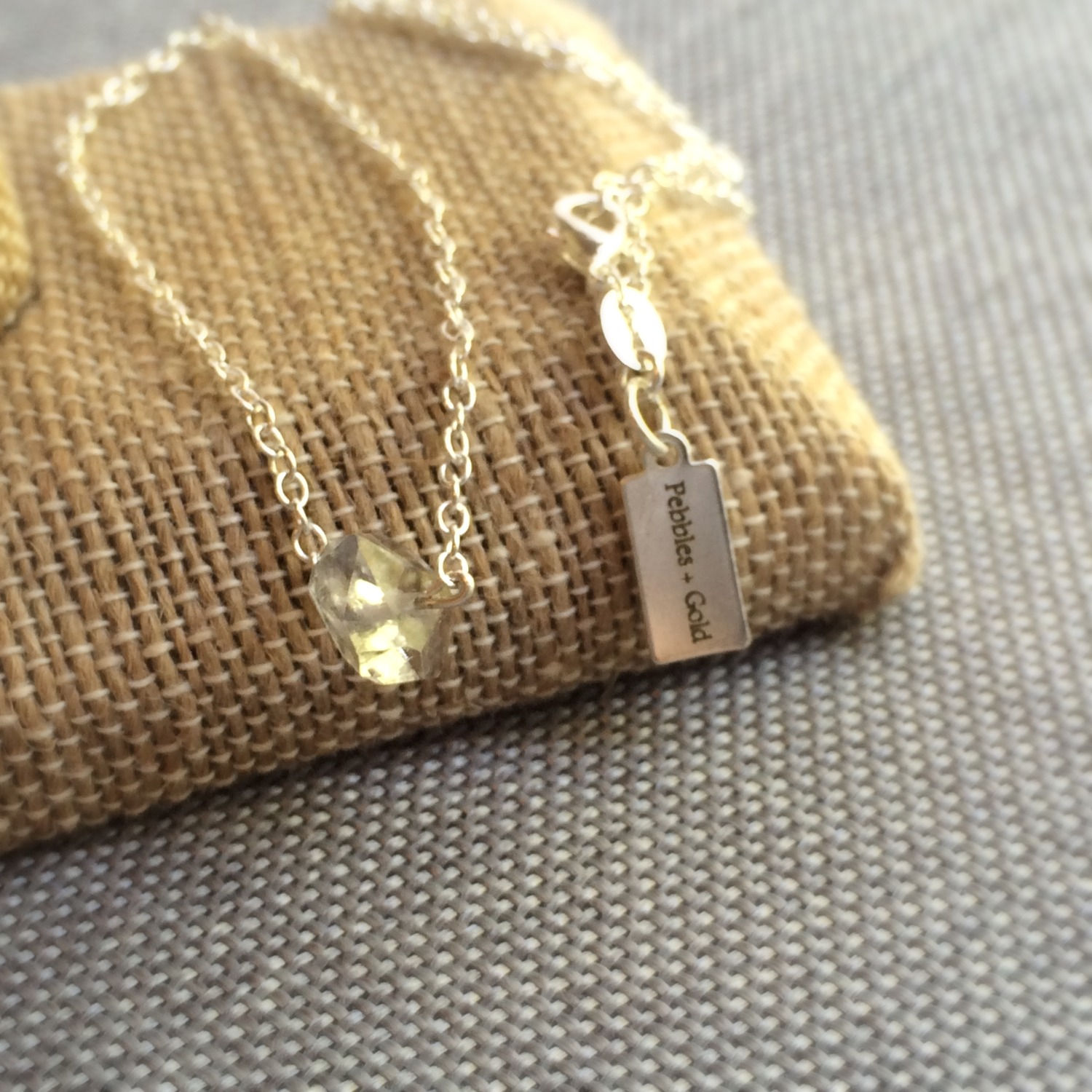 Herkimer Diamond Solitaire