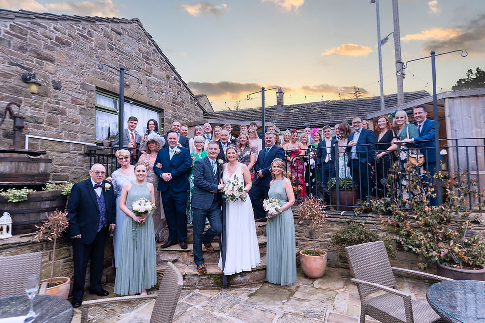 wedding group shot