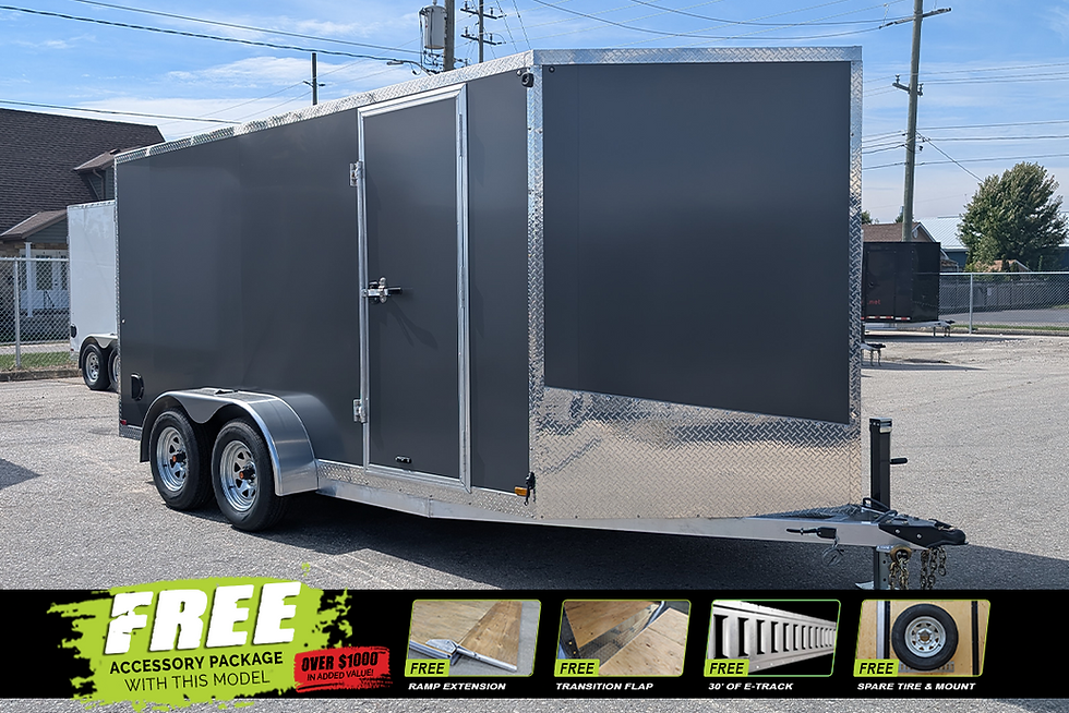 Thumbnail: 7x14 Aluminum Cargo Trailer (2025)