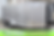 Silver cargo trailer with clearance banner