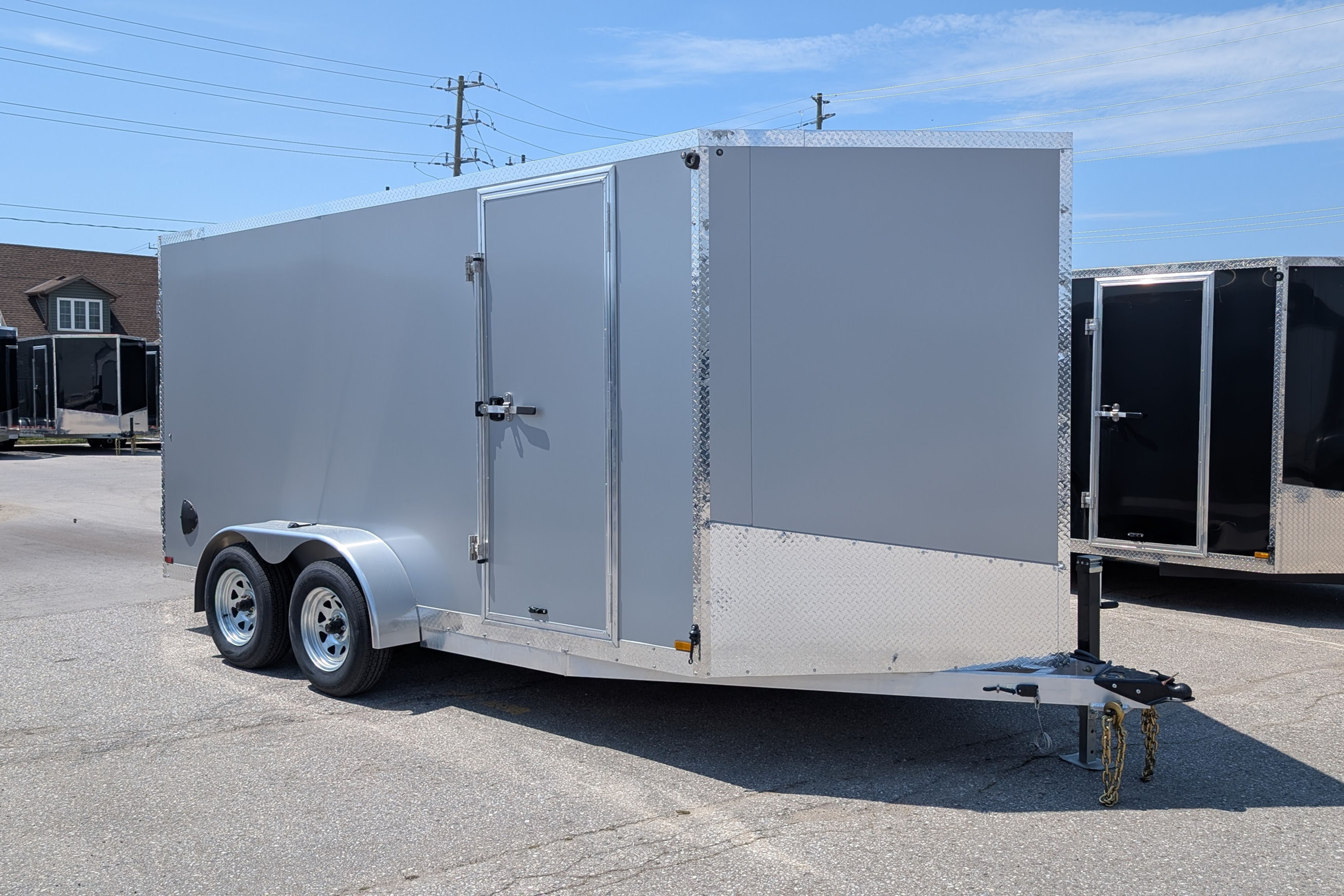 7x14 aluminum enclosed cargo trailer