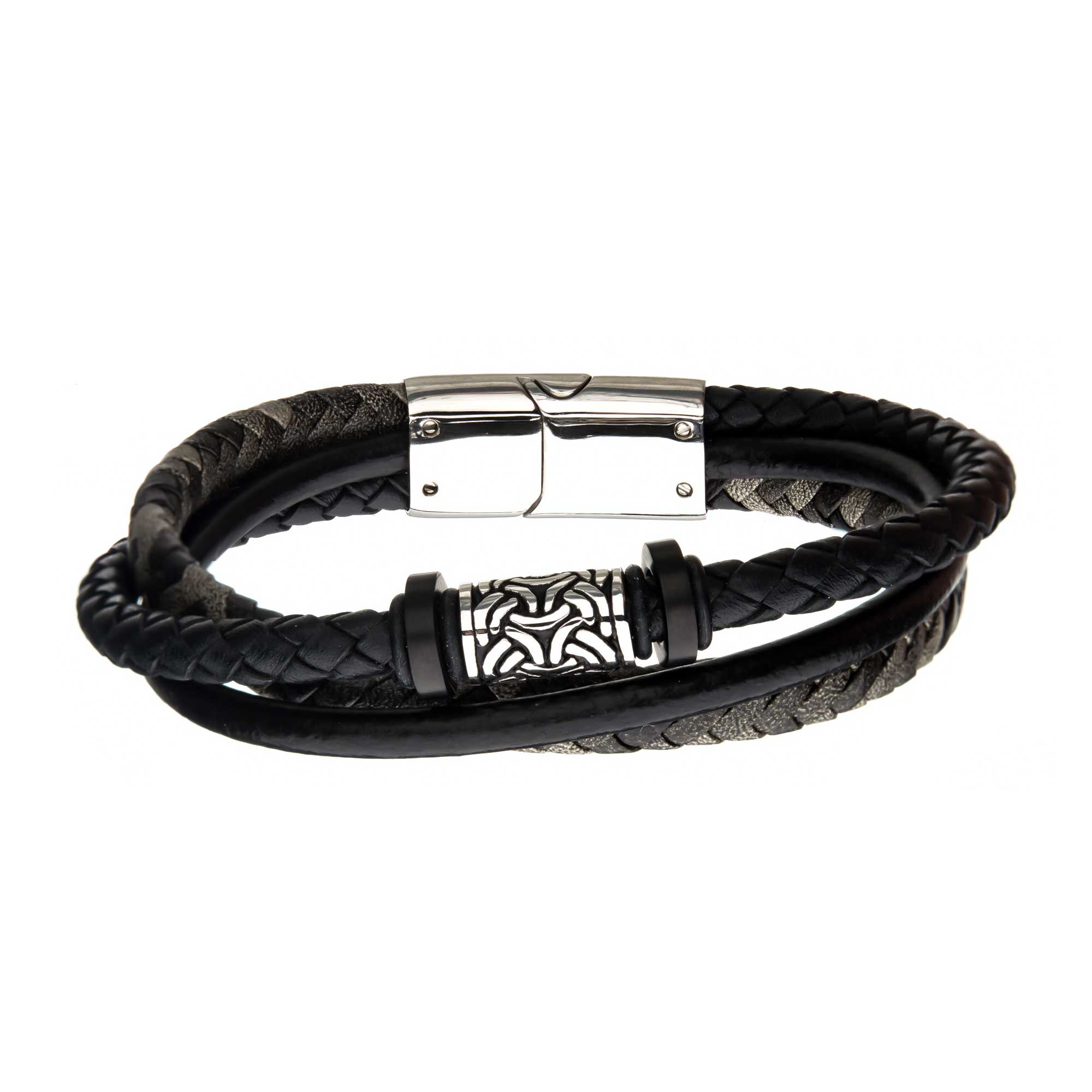 Nabil Leather Bracelet, a stylish bracelet from Ear Goddess.