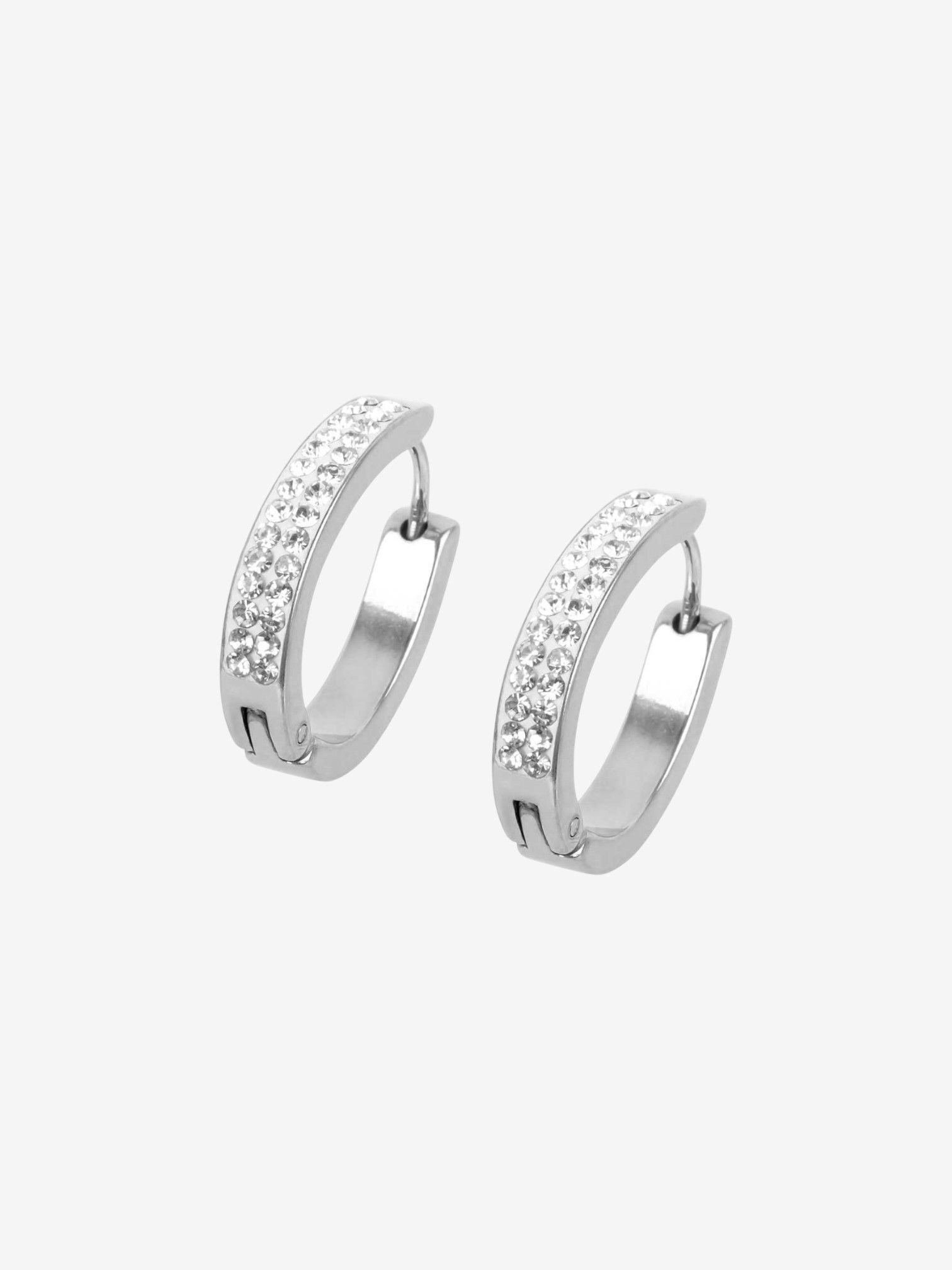 Shuva Pave Hoops