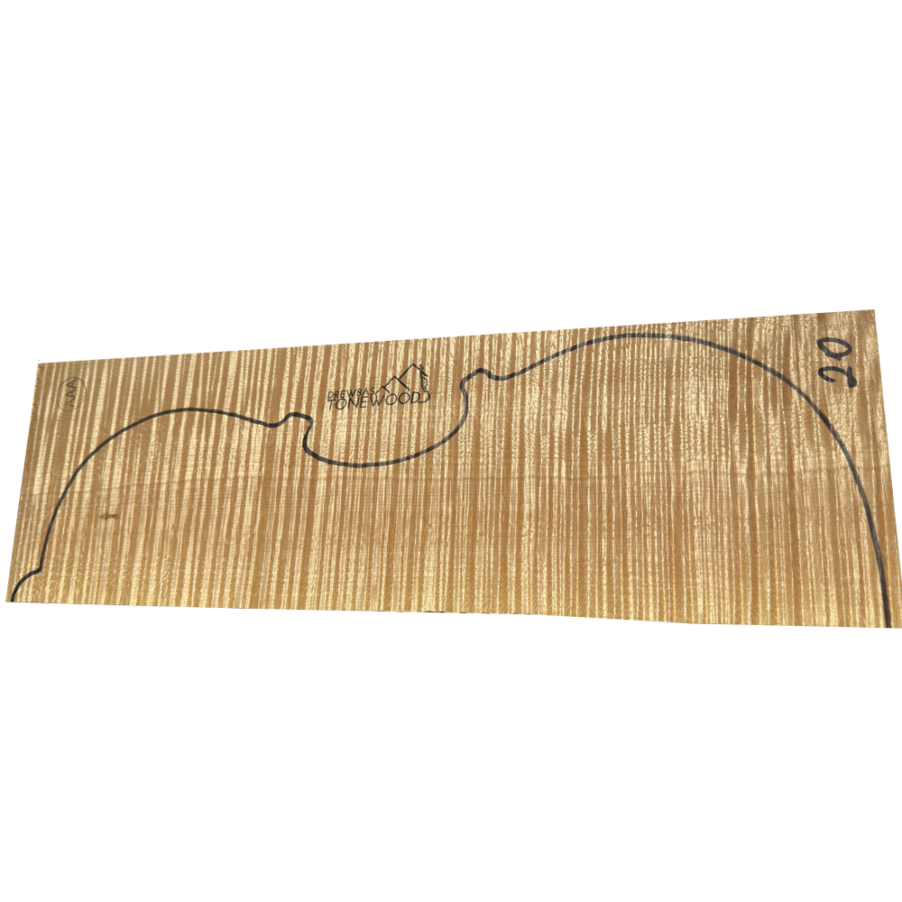 Flamed Maple Viola set No.20