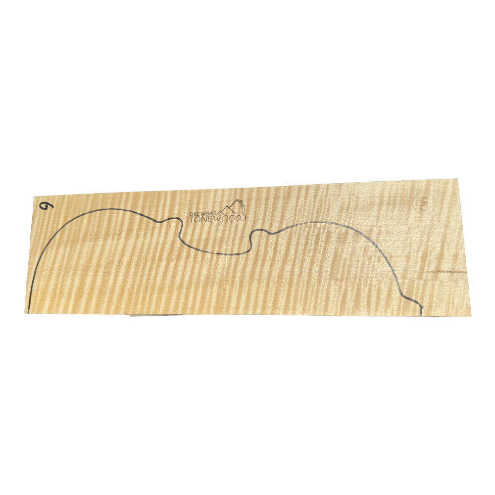 Flamed Maple Violin set No.06