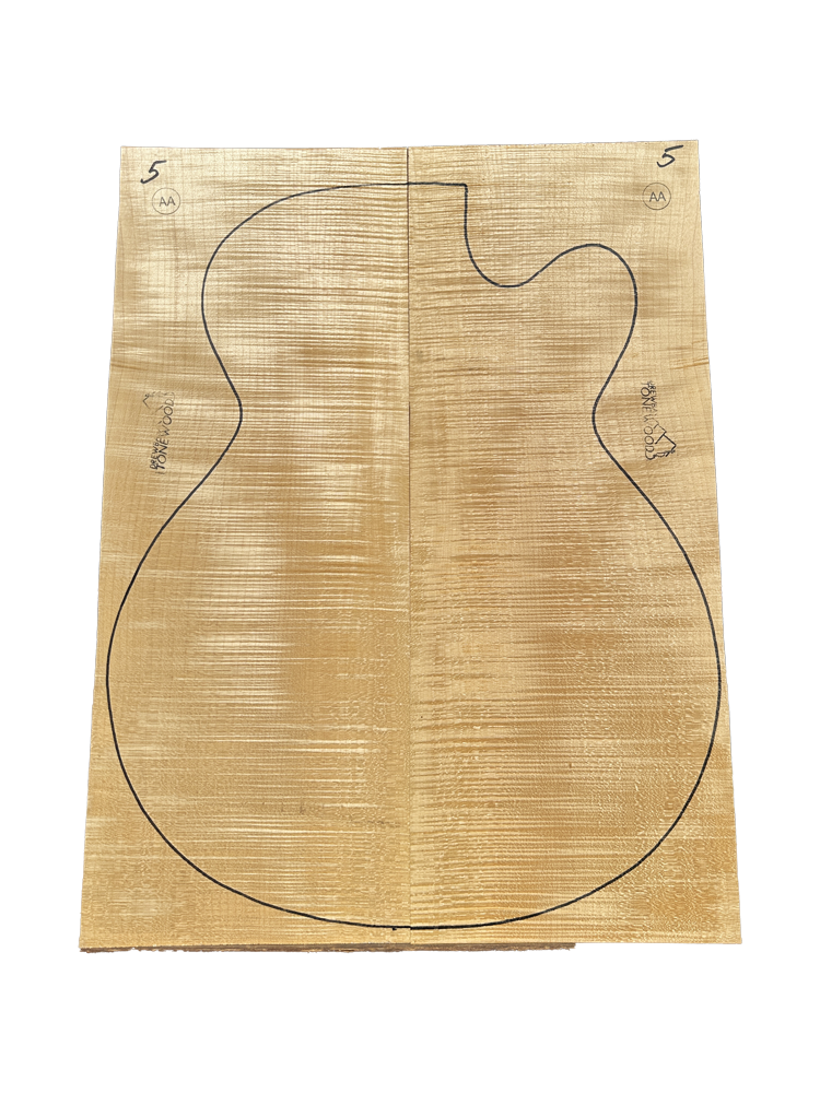 Flamed maple | Archtop guitar No.5