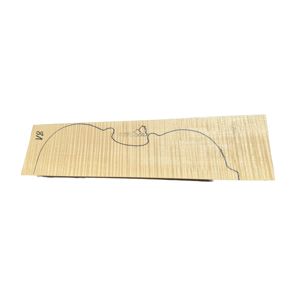 Flamed Maple Violin set No.81