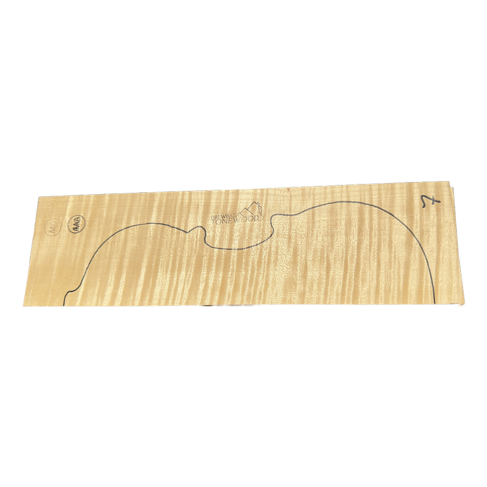 Flamed Maple Violin set No.07