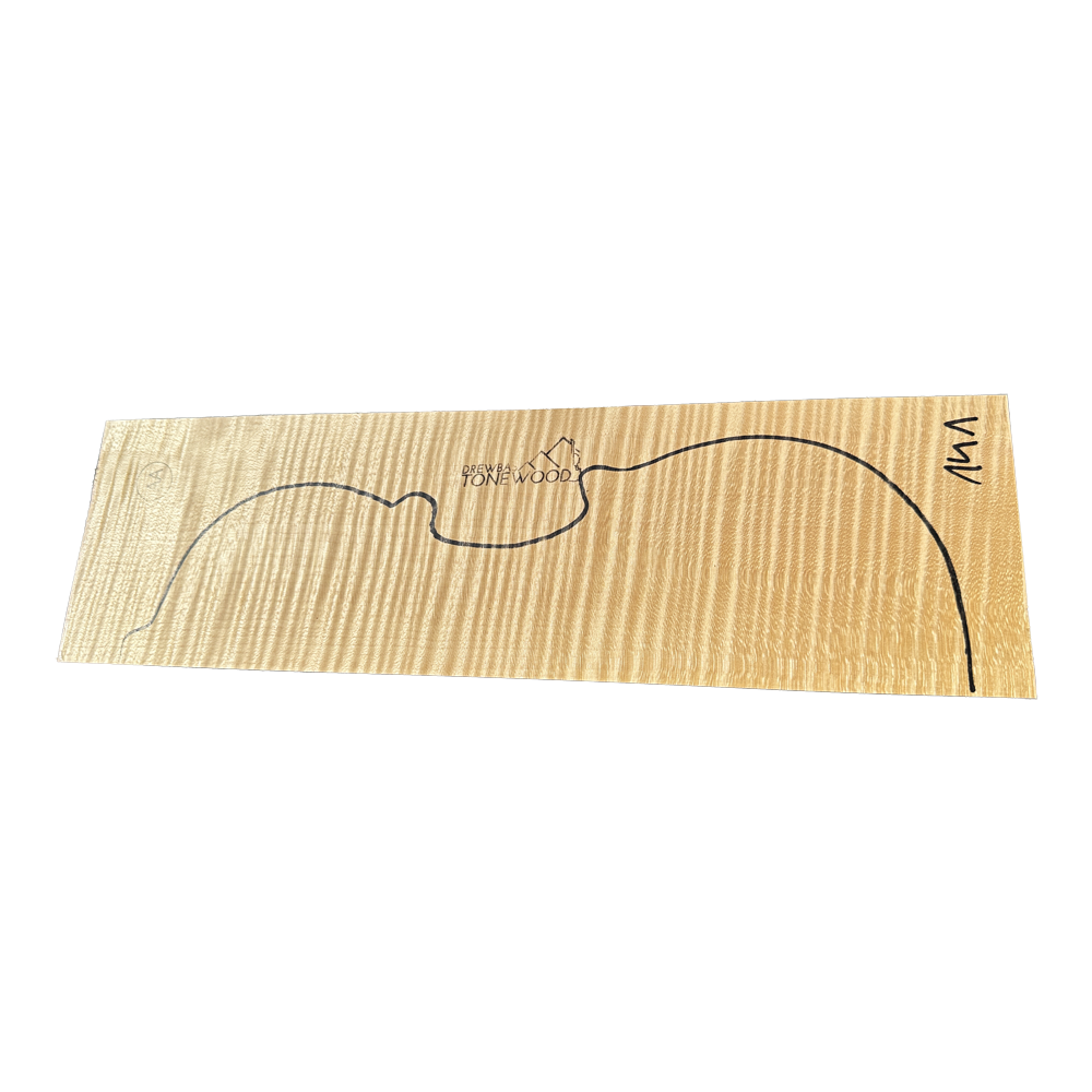Flamed Maple Violin set No.141