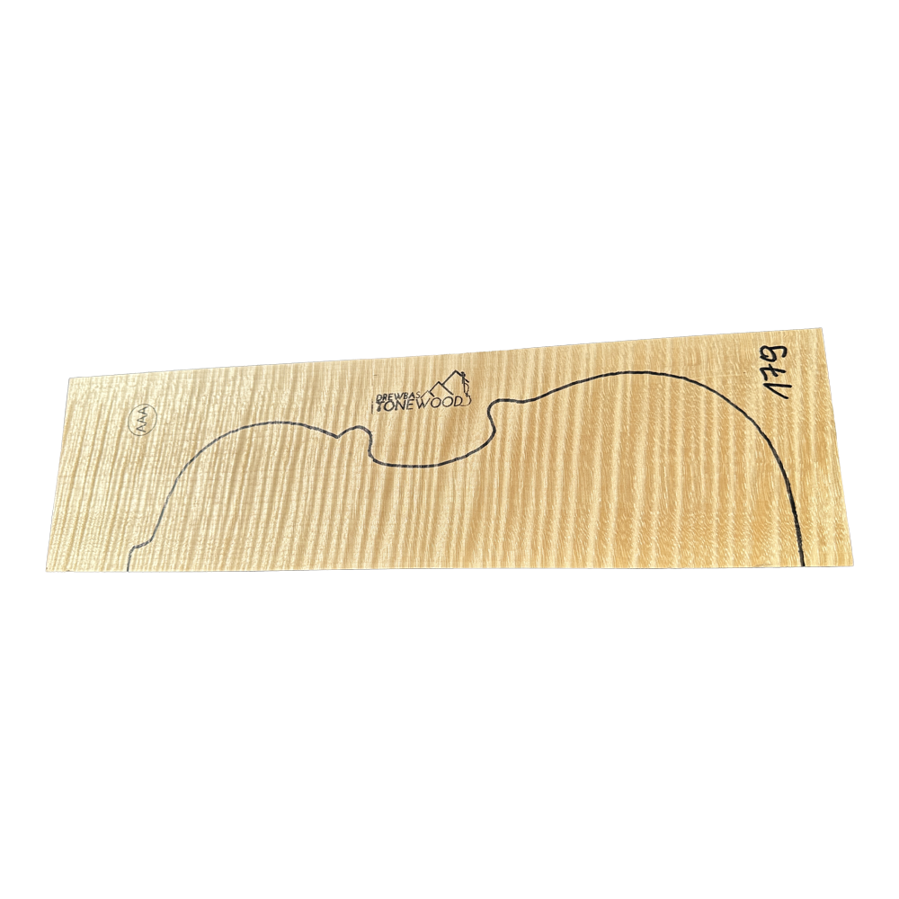 Flamed Maple Violin set No.179