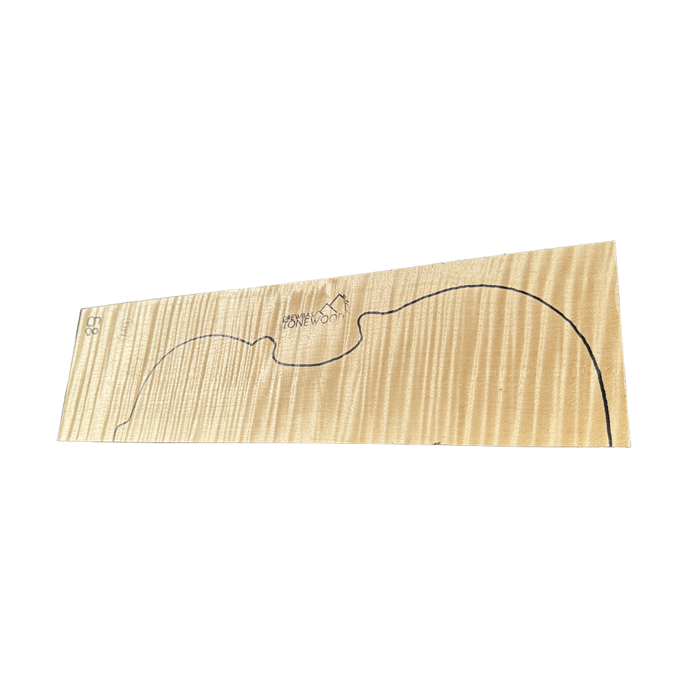 Flamed Maple Violin set No.89