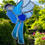 Miniature : OISEAU BLEU EN VERRE TIFFANY