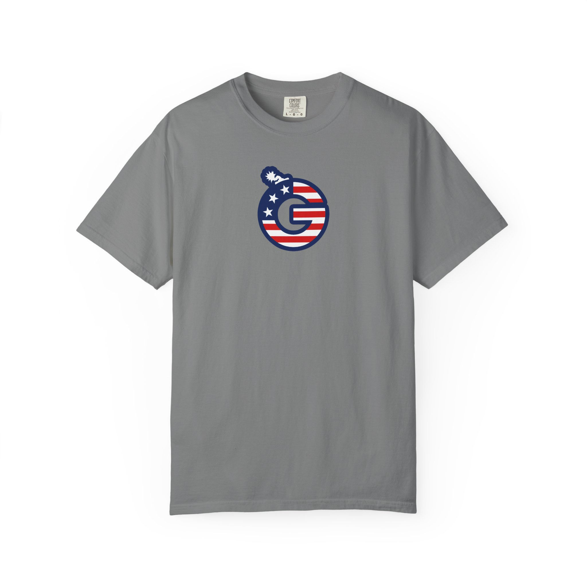 Captain America Style G Letter T-Shirt