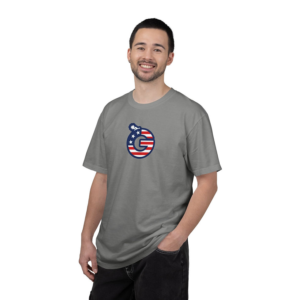 Thumbnail: Captain America Style G Letter T-Shirt
